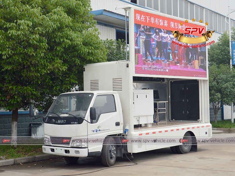 JMC LED Show Truck - White Color